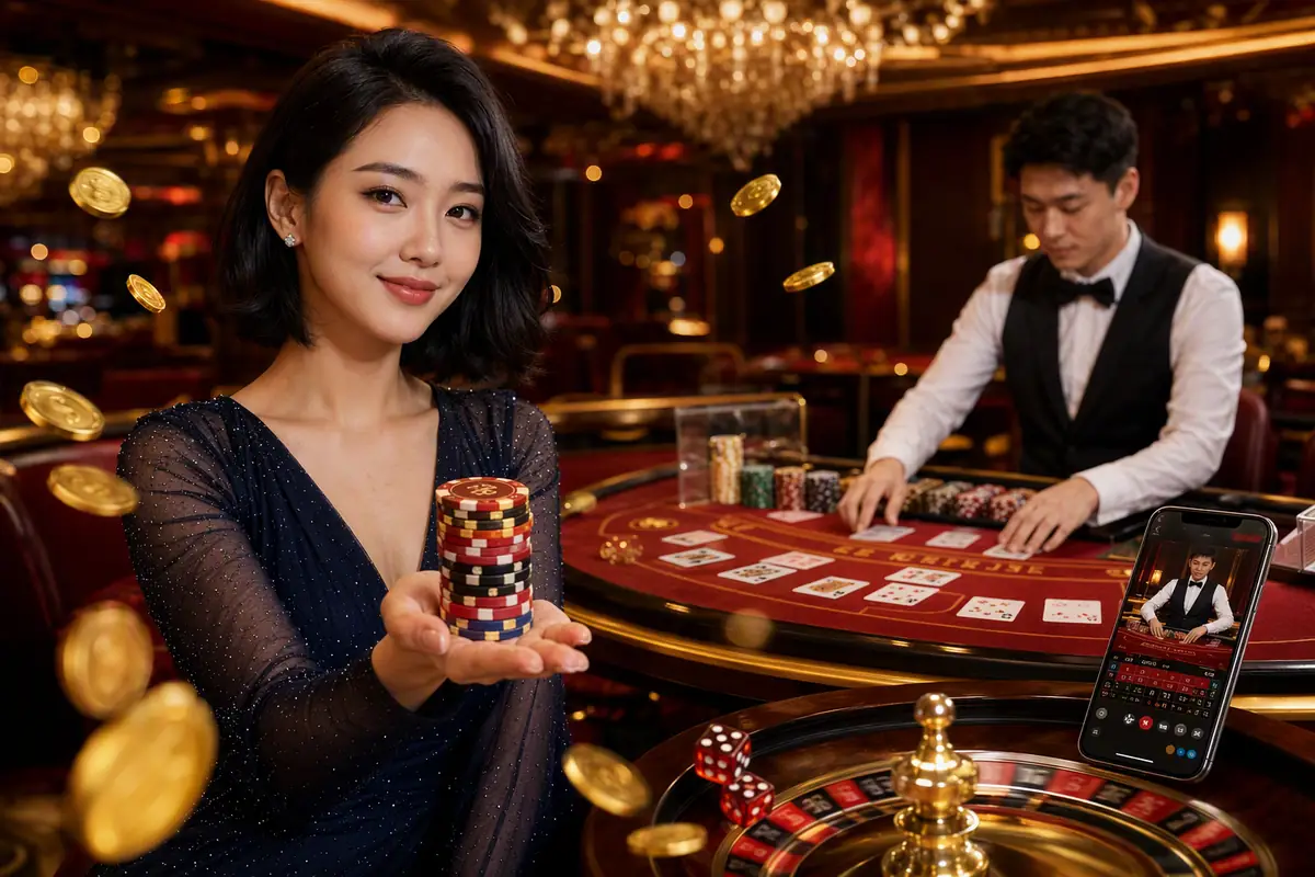 kyat74 Baccarat စားပွဲ ကစားပုံ